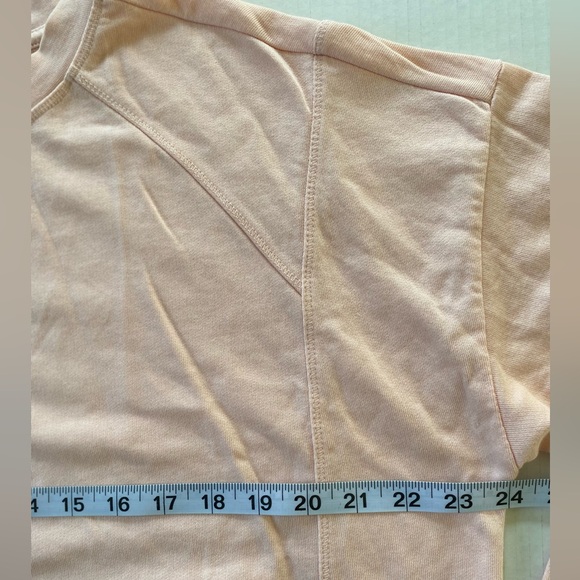 Sweaty Betty Side Slit Sweatshirt Dusty Pink Thumbholes Womens L 12 - Picture 11 of 14